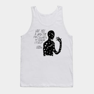 Carl Sagan Cosmos Tank Top